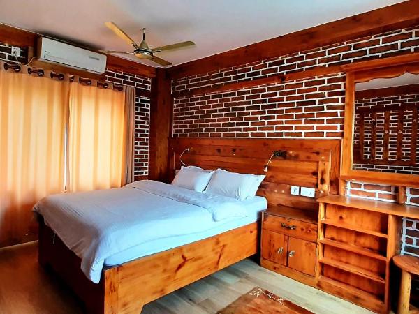 Kiwi Backpackers Hostel Pokhara : photo 5 de la chambre chambre double - vue sur montagne