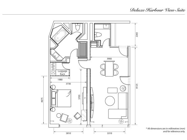 New World Millennium Hong Kong Hotel : photo 6 de la chambre deluxe harbour view suite with executive lounge access