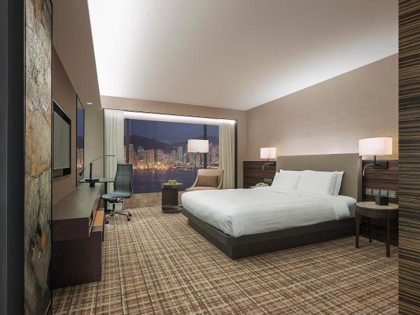 New World Millennium Hong Kong Hotel : photo 4 de la chambre deluxe harbour view suite with executive lounge access