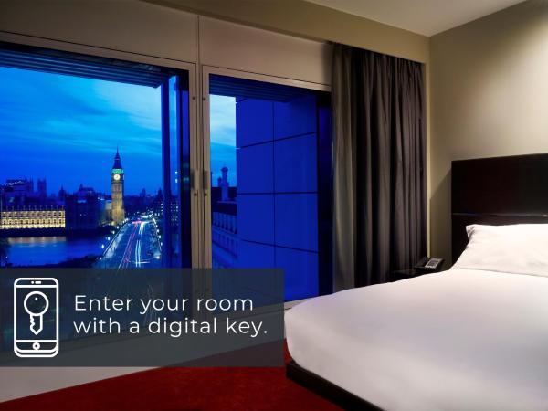 Park Plaza Westminster Bridge London : photo 4 de la chambre chambre double studio - vue sur big ben