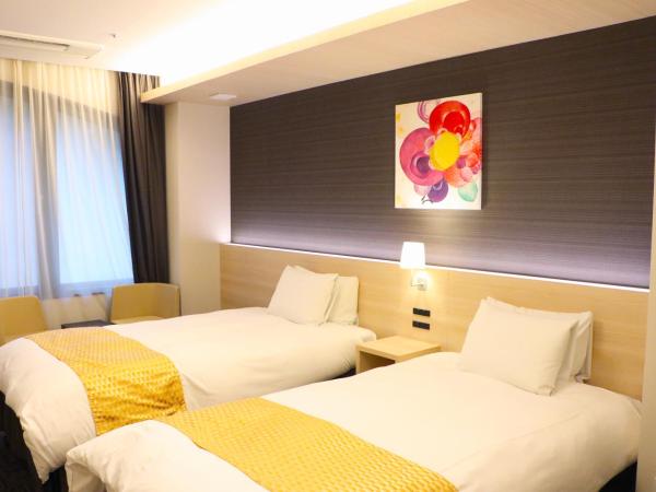 Hotel Gran Ms Kyoto : photo 2 de la chambre chambre lits jumeaux de luxe avec lit d'appoint