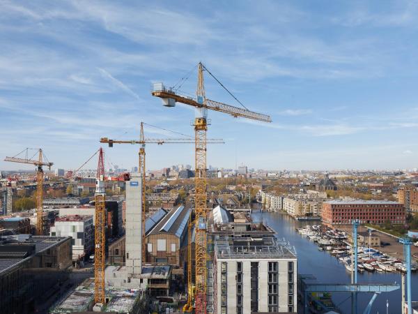 Inntel Hotels Amsterdam Landmark : photo 6 de la chambre chambre lits jumeaux panorama - côté ville