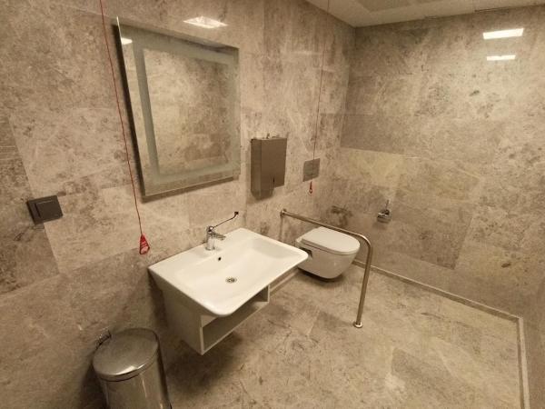 Days Hotel by Wyndham Ankara Cankaya : photo 5 de la chambre chambre lit queen-size avec douche accessible en fauteuil roulant - adaptée aux personnes à mobilité réduite/malentendantes - non-fumeurs