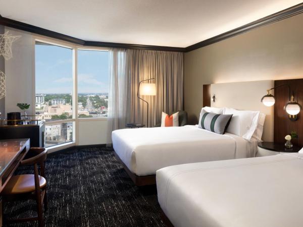 Omni Austin Hotel Downtown : photo 5 de la chambre chambre deluxe avec 2 lits queen-size 