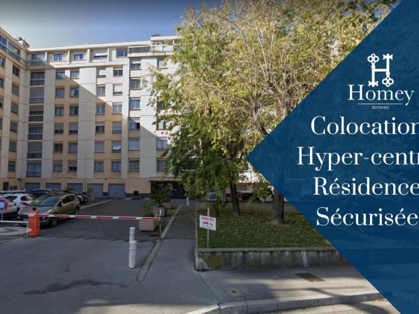 HOMEY LA COLOC DU 40 - Colocation haut de gamme de 4 chambres uniques et privées - Proche transports en commun - Aux portes de Genève : photo 1 de la chambre chambre double standard