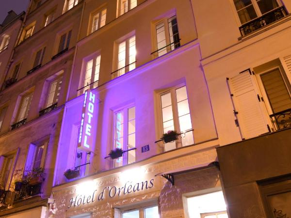 Hotel d'Orléans Paris Gare de l'Est : photo 1 de la chambre chambre simple avec toilettes et salle de bains communes