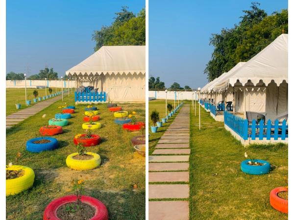 Agra Camps and Resort : photo 1 de la chambre tente