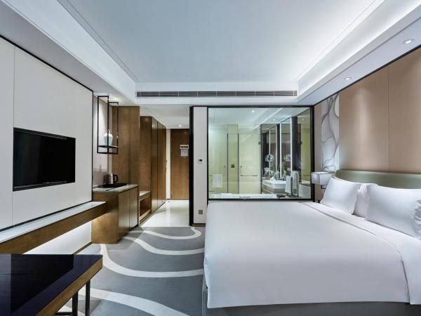 Crowne Plaza Hangzhou Qiantang - The subway can reach the West Lake scenic area as well as the airport and high-speed rail station, adjacent to Jinsha Lake and Longfor paradise walk : photo 4 de la chambre chambre lit king-size standard - Étage supérieur