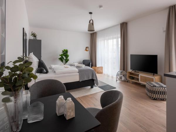 limehome Frankfurt Gutleutstraße - Digital Access : photo 6 de la chambre suite xl