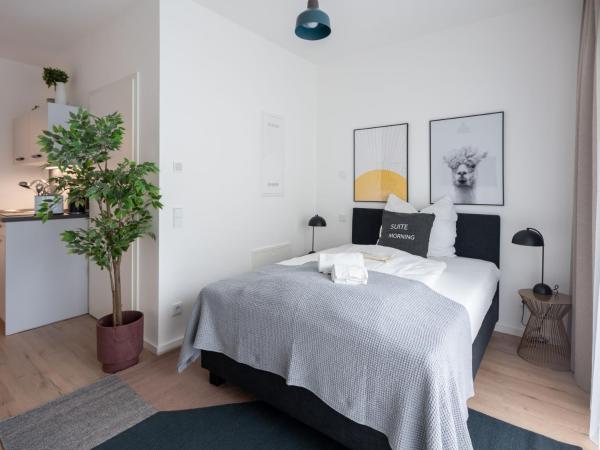 limehome Frankfurt Gutleutstraße - Digital Access : photo 6 de la chambre single suite s