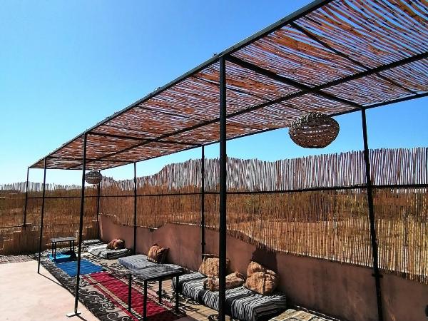 Riad Darga Rouge : photo 10 de la chambre chambre deluxe (2 adultes + 1 enfant)