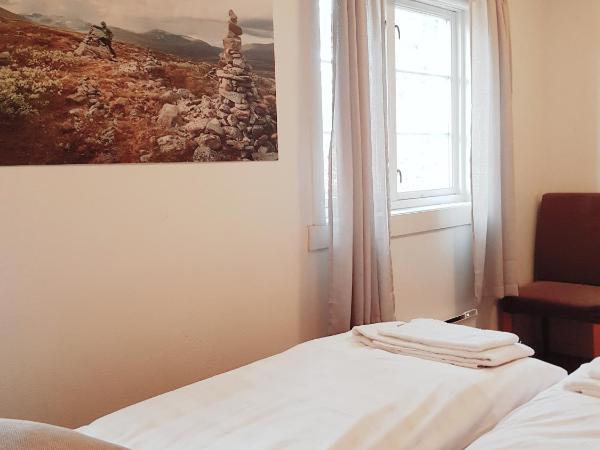 Pilegrimsgården Hotell og Gjestegård : photo 1 de la chambre chambre lits jumeaux