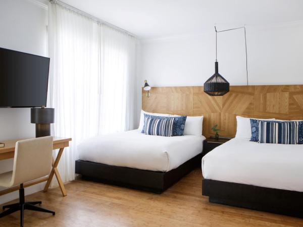 Kimpton Angler's Hotel South Beach, an IHG Hotel : photo 2 de la chambre studio avec 2 lits queen-size - non-fumeurs