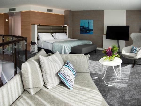 Mövenpick Hotel Lausanne : photo 7 de la chambre suite lit king-size en duplex – vue sur lac