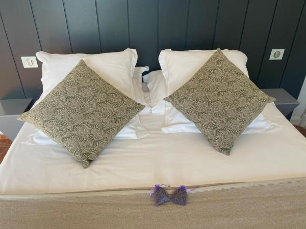 Domaine de l'Enclos : photo 4 de la chambre chambre double - vue sur jardin