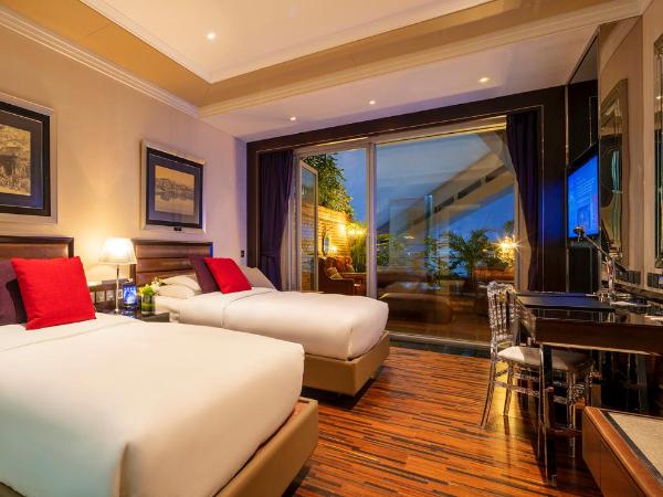 Hotel Éclat Beijing : photo 1 de la chambre deluxe twin room with terrace inclusive mini bar with beer except champagne