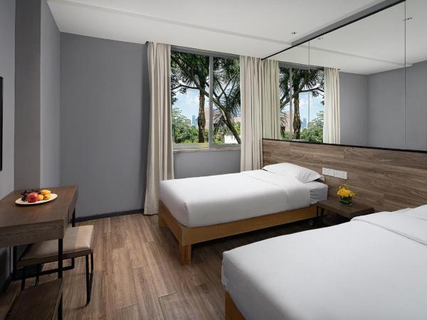 有集城市客栈锦绣中华店Unijoy Cityinn Splendid China Shenzhen : photo 2 de la chambre chambre lits jumeaux deluxe