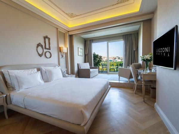 Lazzoni Hotel : photo 3 de la chambre chambre de luxe avec terrasse - vue sur mer