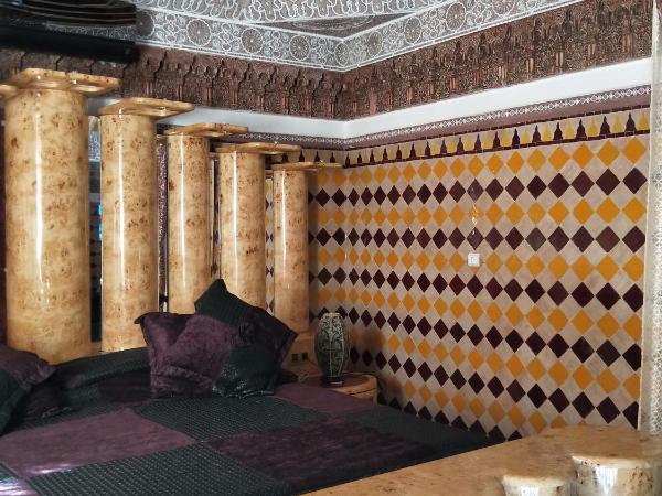 PALAIS LARAICHI Riad la porte bleue suites : photo 4 de la chambre suite lit queen-size deluxe