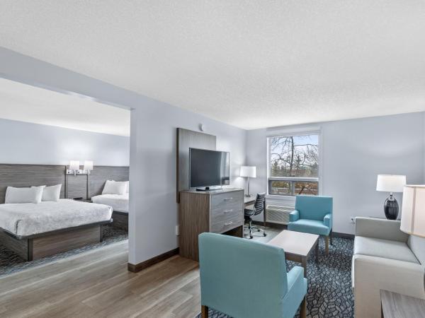 Emerald Hotel & Suites Calgary Airport : photo 1 de la chambre suite familiale deluxe