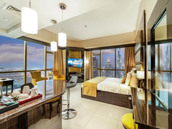 Gevora Hotel : photo 3 de la chambre chambre supérieure - vue sur burj khalifa