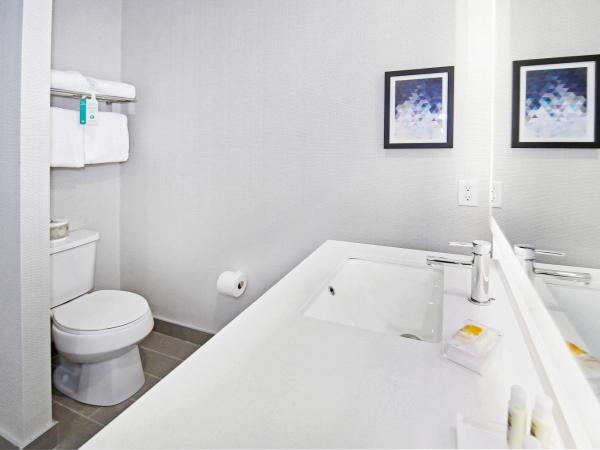 Holiday Inn Hotel & Suites - Calgary Airport North, an IHG Hotel : photo 1 de la chambre chambre standard avec 2 lits queen-size
