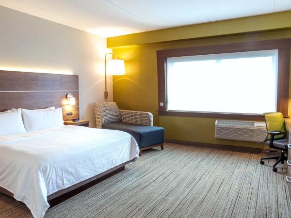 Holiday Inn Express & Suites - Halifax - Dartmouth : photo 3 de la chambre chambre lit king-size standard avec douche accessible en fauteuil roulant - adaptée aux personnes à mobilité réduite