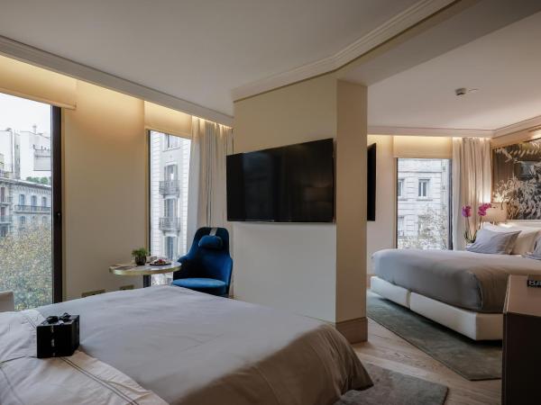 The One Barcelona GL : photo 5 de la chambre suite junior d’angle (2 adultes + 1 enfant)