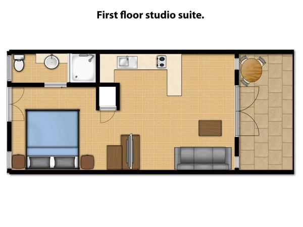 The Reef Retreat Palm Cove : photo 10 de la chambre studio