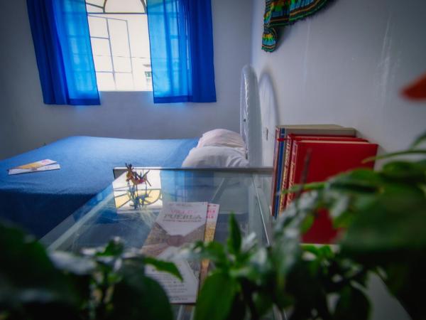 Hostal Azul Puebla Barrio El Alto : photo 2 de la chambre chambre lit queen-size 