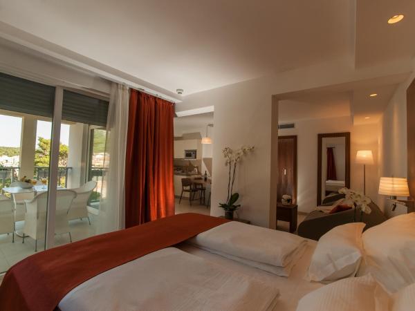 Aparthotel Miramare : photo 2 de la chambre studio avec balcon - vue sur parc 