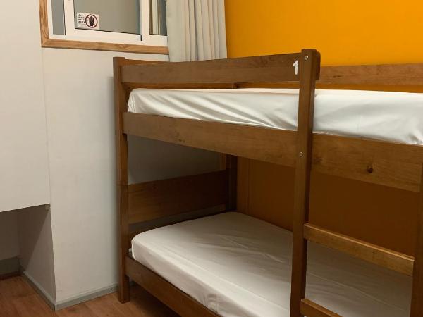 Meeting Hostel : photo 2 de la chambre petite chambre lits jumeaux