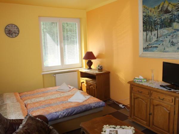 Villa Anastazis - Penzion Eden : photo 1 de la chambre chambre lits jumeaux