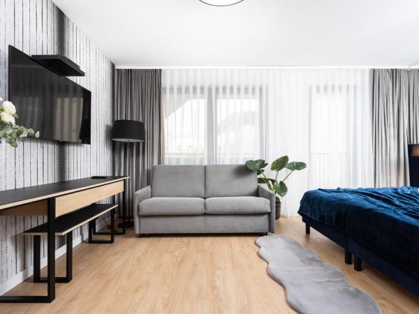 InPoint Apartments G13 near Old Town & Kazimierz : photo 3 de la chambre studio avec balcon 