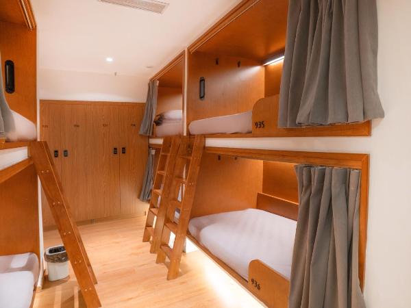 吃山文化青年旅店 : photo 2 de la chambre lit dans dortoir pour femmes de 6 lits