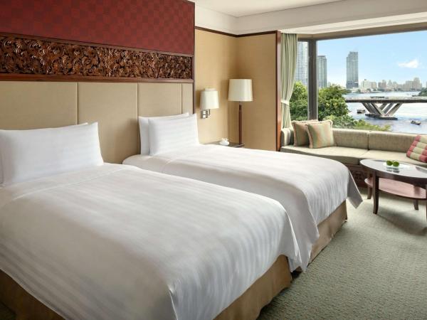 Shangri-La Bangkok : photo 3 de la chambre hébergement lits jumeaux deluxe - vue sur rivière