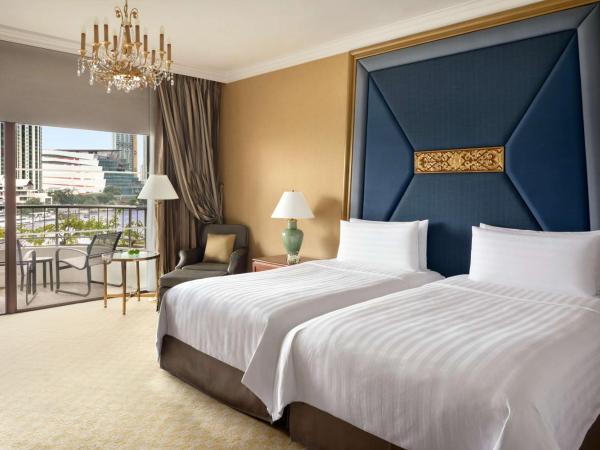 Shangri-La Bangkok : photo 2 de la chambre hébergement lits jumeaux - krungthep - vue sur rivière