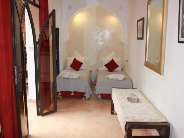 Riad Jnan El Cadi : photo 1 de la chambre chambre familiale avec salle de bains privative