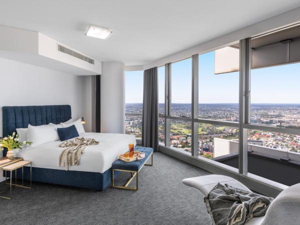 Meriton Suites Herschel Street, Brisbane : photo 8 de la chambre penthouse 3 chambres - vue sur espaces verts 
