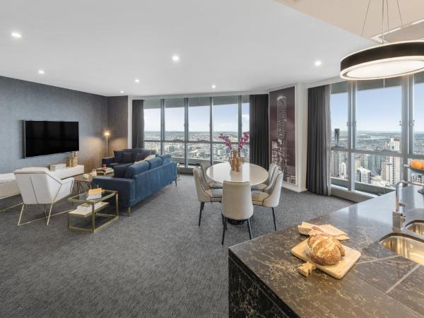 Meriton Suites Herschel Street, Brisbane : photo 3 de la chambre penthouse 3 chambres - vue sur espaces verts