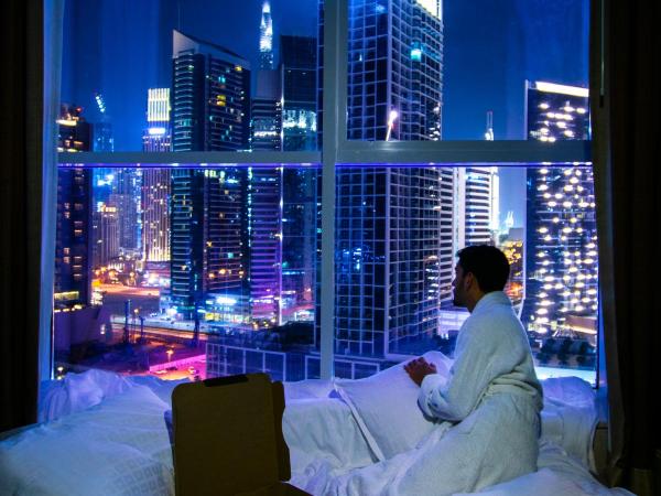 Gulf Court Hotel Business Bay : photo 6 de la chambre grande chambre deluxe