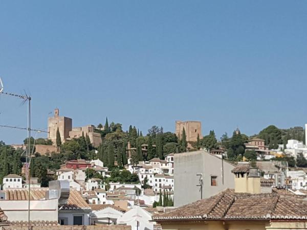 Nest Style Granada : photo 10 de la chambre penthouse - vue sur alhambra