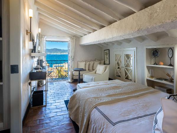 Le Yaca Saint-Tropez : photo 1 de la chambre chambre double avec balcon - vue sur mer