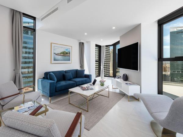 Meriton Suites Sussex Street, Sydney : photo 2 de la chambre penthouse 3 chambres grand darling 