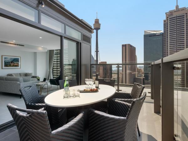 Meriton Suites Sussex Street, Sydney : photo 1 de la chambre suite 3 chambres ville
