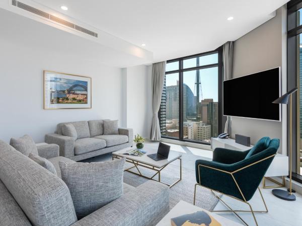 Meriton Suites Sussex Street, Sydney : photo 4 de la chambre suite 3 chambres ville