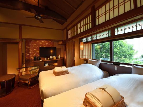 Muromachi Yutone Kyokoyado : photo 1 de la chambre chambre lits jumeaux avec salle de bains privative - ginsyu