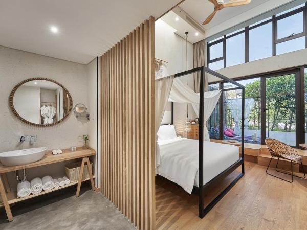 Shanghai Pudong Airport Moonlo Hotel - Pet Friendly : photo 2 de la chambre suite familiale