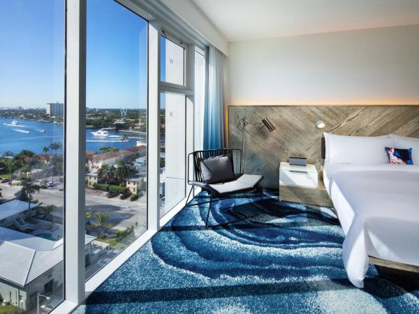 W Fort Lauderdale : photo 4 de la chambre fabulous residential suite, 2 bedrooms, 2 king beds, 1 sofa bed, partial ocean view, balcony