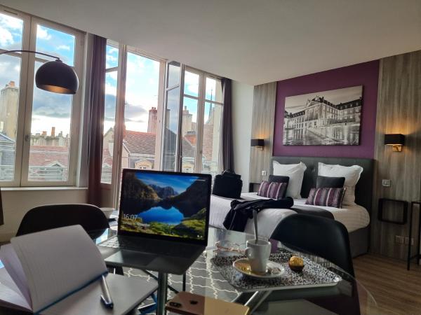 City Loft Apparthotel : photo 9 de la chambre studio avec balcon
